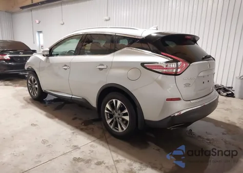 2017 Nissan Murano Sl from USA, damaged, VIN 5N1AZ2MH4HN138513